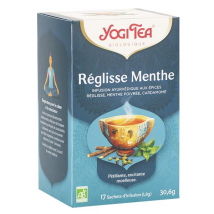 Yogi Tea Réglisse Menthe 17 sachets Bio