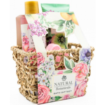 Becasan Nature Cesta Mimbre Botánica de Rosas