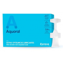 Aquoral Gotas Oftálmicas Lubricantes 20 uds