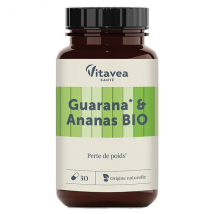 Vitavea Les Essentiels Perte de Poids Guarana et Ananas Bio - 30 gélules