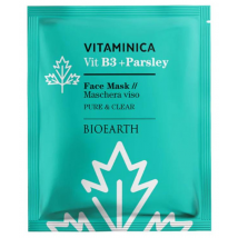 Bioearth Mascarilla Facial Vitamina B3 y Perejil 1 ud