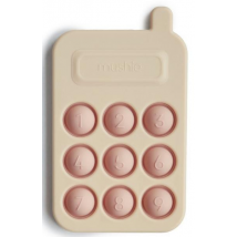 Mushie Pop It Phone Blush