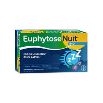 Euphytose Nuit Sommeil 1MG et Passiflore 30 Comprimés