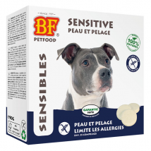 BF Petfood comprimés Sensibles Peau et Pelage pour Chien, 55 pièces