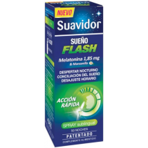 Suavidor Sueño Flash Melatonina y Manzanilla Spray Sublingual 20 ml