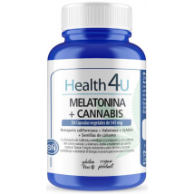 H4U Melatonina + Cannabis 545 Mg 30 Cápsulas