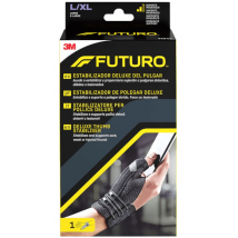 Pulseira Future para polegar com rizartrose, preta, tamanho L/XL, 1 unid.