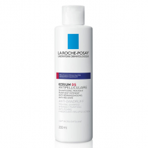 La Roche Posay Kerium Shampoing Antipelliculaire Pellicules Persistantes 200ml - Anti-Démangeaisons, Kératoréducteur -