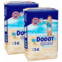 Dodot Pañales Bañador Splashers T5 +14 Kg 2x10 uds