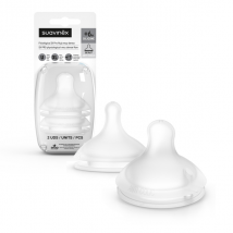 Tetinas Fisiológicas em Silicone Suavinex SX Pro Fluxo Muito Denso 2 unidades