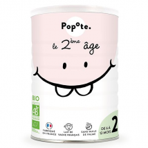 Popote Lait infantile 2ème âge Bio 400g