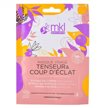 MKL Green Nature Masque Visage Tenseur Coup d'Eclat Bio - Hydratant et Nourrissant, Eclat -