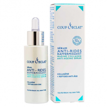 Coup d'Eclat Sérum Concentré Anti-Rides Raffermissant 30ml pour Peau Normale, Peau Mature