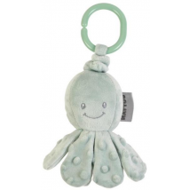 Nattou Peluche Pulpo Vibrating Green