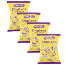 Smileat Smilitos de Maíz ECO +8m 4x38 gr