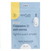 Epycure Gummies anti-stress apaise les pics de stress et favorise un retour au calme 150g