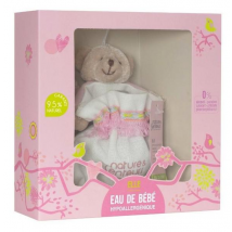 Nature et Senteurs Eau de Bebé Hipoalergénica 50 ml + Fundita Algodón y Peluche Niña