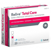 Relive Total Care Gotas Oftálmicas 20 Monodosis