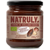 Natruly Crema de Cacao y Avellanas Bio 200 gr