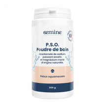 Oemine P.S.O Poudre de Bain Marin Alcalin 300g - Régénérant - pour Peau Normale