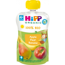 HiPP Pouches of Apple, Pear and Banana +4m BIO 100 gr