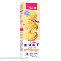 Milical Biscuits Fourrés Saveur Vanille 12 unités