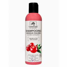 Naturado Shampoing Cheveux Colorés Bio 200ml - Protection Couleur, Fixation Couleur -