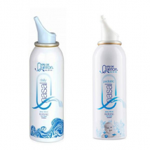 Quinton spray nasal isotonic adulte + pediatrique lot de 2 x 100ml