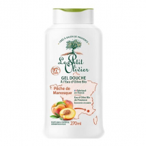 Le Petit Olivier - Gel Douche - Pêche De Manosque - Sans Savon 270ml