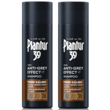 Plantur 39 Anti Grey Effect Champú Tono Cálido 2x200 ml