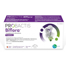Probactis Biflora Sabor Fresa 20 Pastillas Chupar