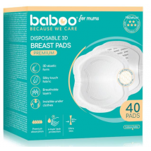 Baboo Discos de Lactancia Absorbentes Ultra-Slim 40 uds