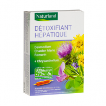 Naturland Détoxifiant Hépatique 20 ampoules Bio