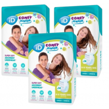 Id Expert Protect Comfy Junior Pants 8-15 Años 3x14 uds
