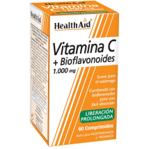 Health Aid Vitamina C + 1000mg Bioflavonoides 60 Comprimidos