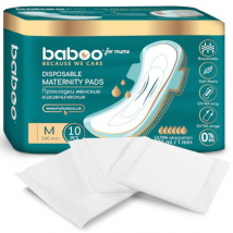 Baboo Compresas Desechables Postpartum Medianas 10 uds