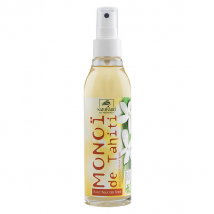 Naturado Monoï Tiaré Pur de Tahiti 150ml Bio pour Peau Normale, Peau Mature, Peau Sèche à Très Sèche
