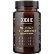 Kobho Labs Melatonina + L-Triptófano 60 Cápsulas
