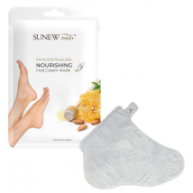 Sunewmed+ Mascarilla Pies con Aceite de Almendra Dulce y Jalea Real 60 gr
