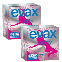 Asas compressas normais Evax Liberty 2x12 unidades