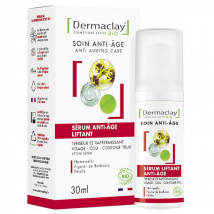 Dermaclay Sérum Liftant Anti-Âge Bio 30ml Vegan pour Peau Mature, Peau Sèche à Très Sèche