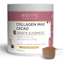 Biocyte Collagen Max Cacao Anti-Age Collagène & Acide Hyaluronique 260g