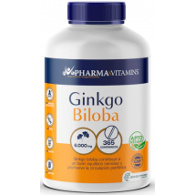 Pharma&Vitamins Ginkgo Biloba 6000 Mg 365 Comprimidos
