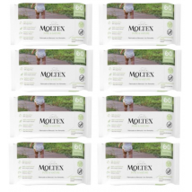 Moltex Toallitas Pure & Nature 8x60 uds