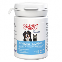 Clement Thekan Hygiène Bucco-Dentaire Chien Chat Poudre 40g