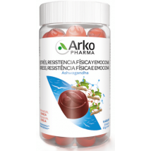 Arkopharma Arkogummies Stress, Physical and Mental Resistance with Ashwagandha 60 Gummy Candies