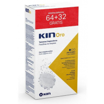 Kin Oro Tabletas Limpiadoras 64+32 uds