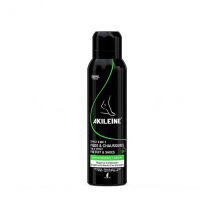 Akileine Spray Noir 3 en 1 150ml - Anti-transpirant, Peau Sensible, Prévention Mycose -