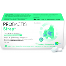 Probactis Strep Sabor Fresa 30 Pastillas Chupar