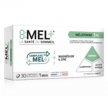 8 Mel+ 1 MG 30 comprimés